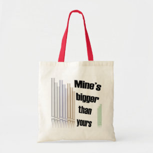 Mine's bigger than yours budget bag