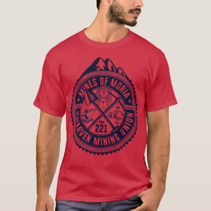 Mines of Moria Dwarven Mining Union 1 T-Shirt