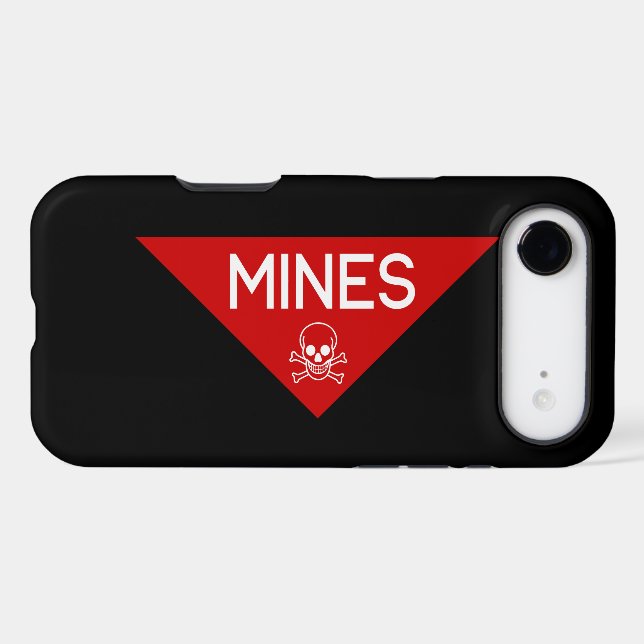 MINES SIGN | SIGNAGE | SYMBOL (Back (Horizontal))