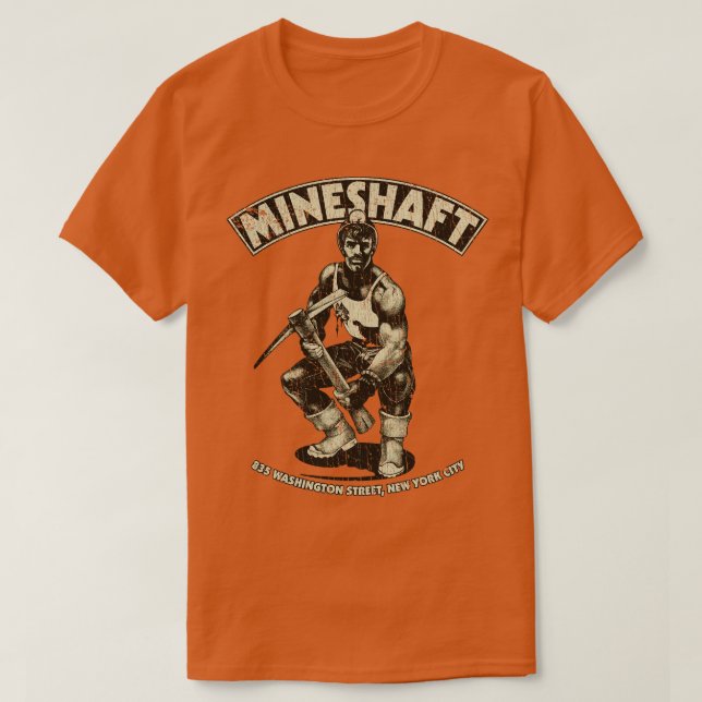 Mineshaft NYC 1976 T-Shirt (Design Front)
