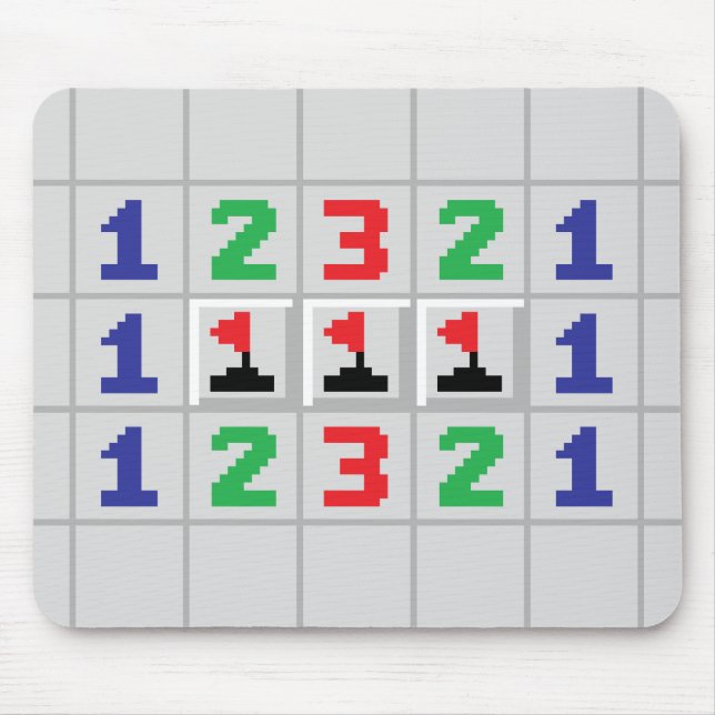 Minesweeper Mouse Mat (Front)