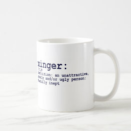 MINGER DEFINITION COFFEE MUG