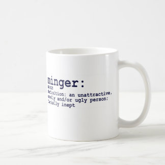 MINGER DEFINITION COFFEE MUG