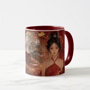 Minghun Red Bridal Elegy. Mug
