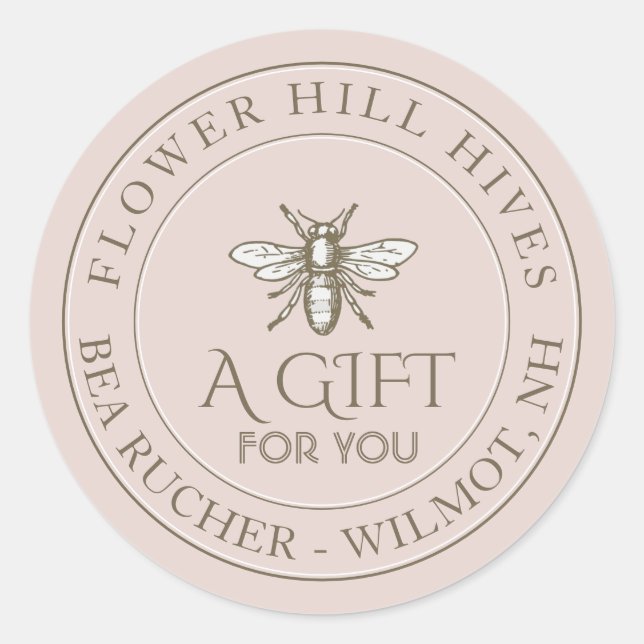 Mini Apiary Product Labels 1.5-inch (Front)