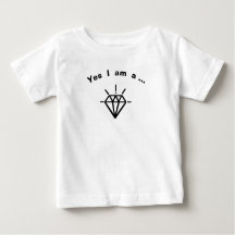 MINI Baby Diamond Baby T-shirt Black 