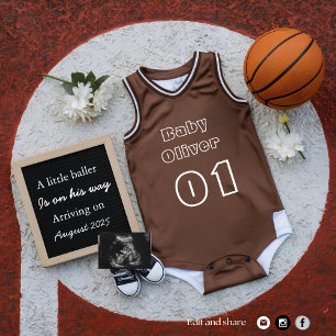 Mini baller basket ball  pregnancy announcement 
