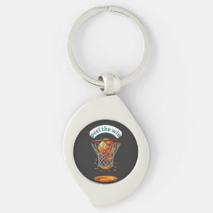 Mini Basketball Hoop Key Ring