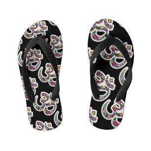 Mini Basketball Hoop Kid's Flip Flops