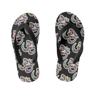 Mini Basketball Hoop Kid's Flip Flops