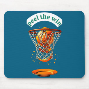 Mini basketball hoop t shirt mouse mat