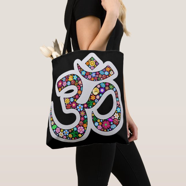 Mini Basketball Hoop Tote Bag (Close Up)