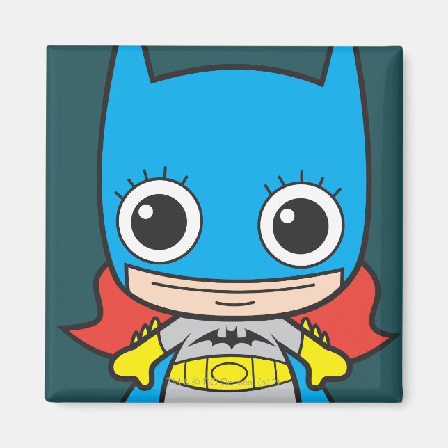 Mini Batgirl Magnet (Front)
