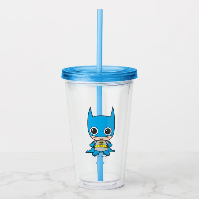 Mini Batman Acrylic Tumbler (Front)