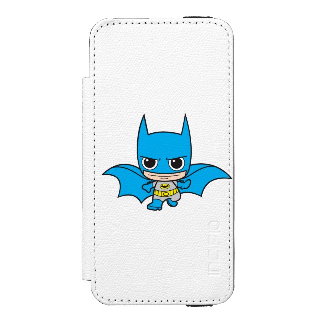 Mini Batman Running Incipio iPhone Wallet Case (Folio Front)