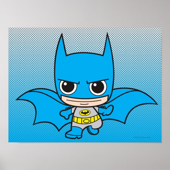 Mini Batman Running Poster (Front)