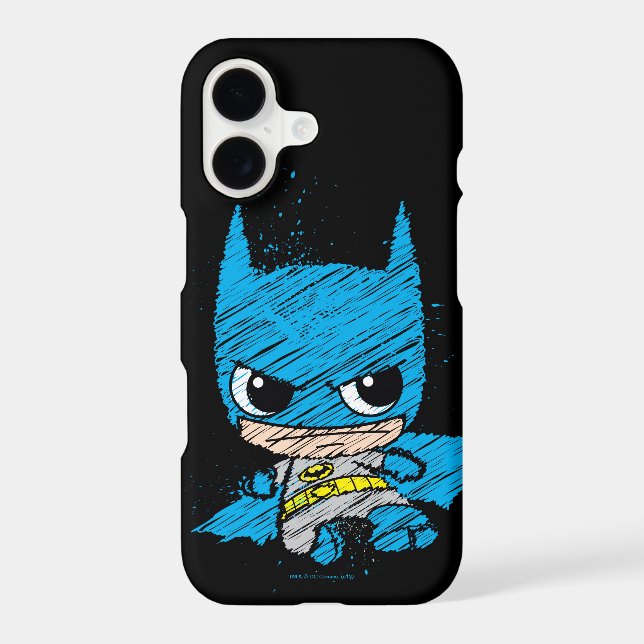 Mini Batman Sketch (Back)
