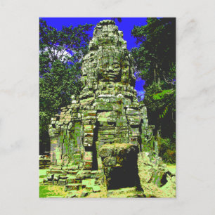 Mini Bayon [Redux] ... Siem Reap, Cambodia Postcard