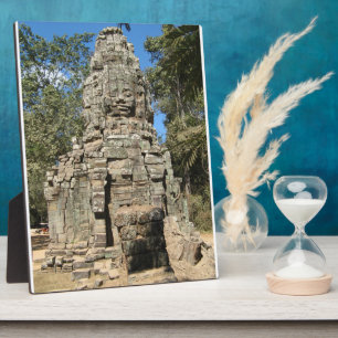 Mini Bayon ... Ta Prohm, Siem Reap, Cambodia Plaque