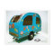 Mini Bike Camper Postcard