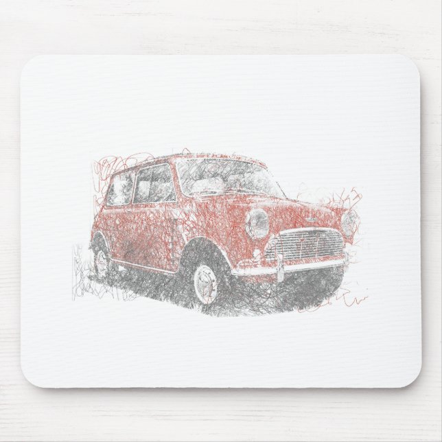Mini (Biro) Mouse Mat (Front)