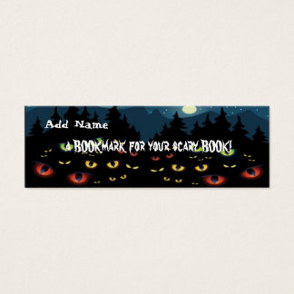 Mini Bookmarks for Halloween Party Favour