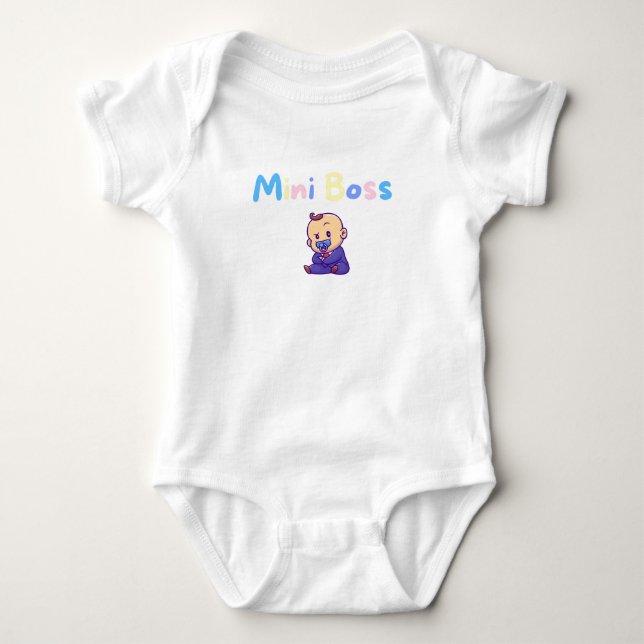 Mini Boss  Baby Bodysuit (Front)