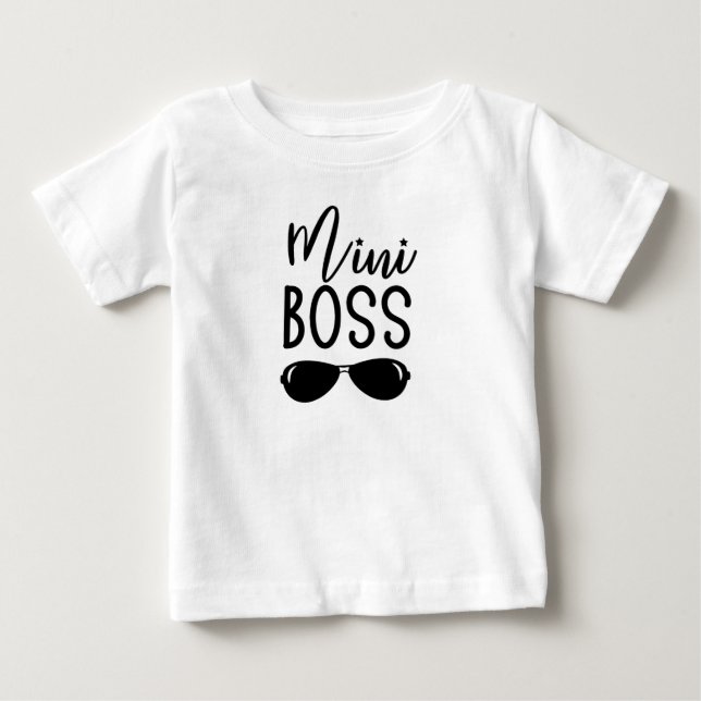 Mini Boss Baby T-Shirt (Front)