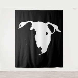 mini bull tapestry