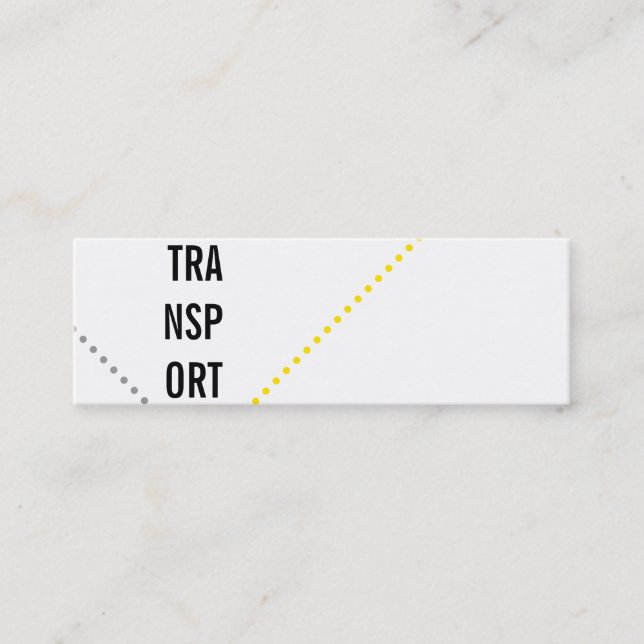 mini business cards (Front)