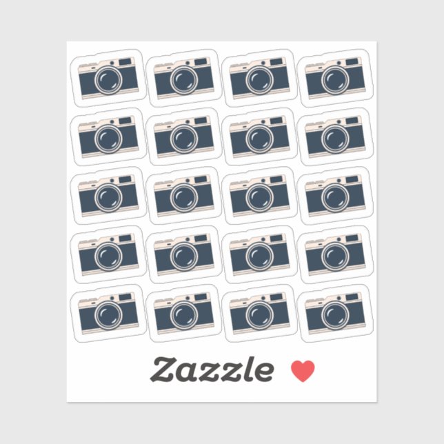 Mini Camera Icons Photo Social Media Bujo Planner  (Sheet)