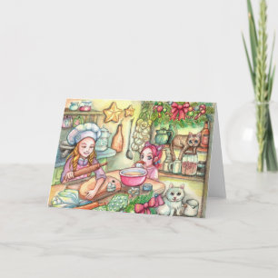 Mini Chef in the Kitchen Card