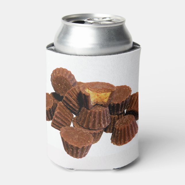 Mini Chocolate and Peanut Treats Can Cooler (Can Front)