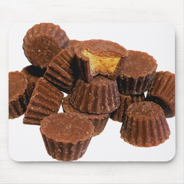 Mini Chocolate and Peanut Treats Mouse Mat (Front)