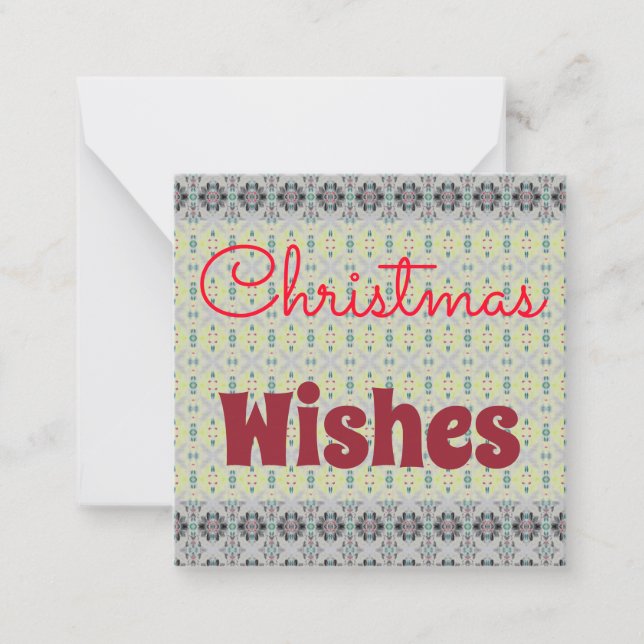Mini Christmas Card (Front)