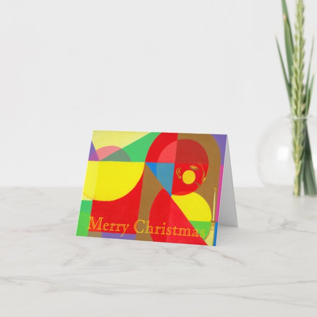 Mini Christmas Greeting Card (Front)