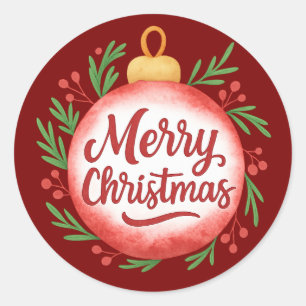 Mini Christmas Sticker Set – Festive Holiday Sayin