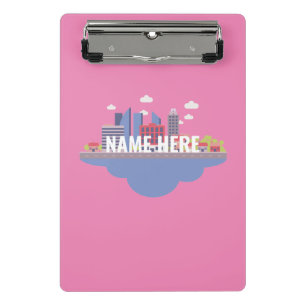 Mini Clipboard logo City name