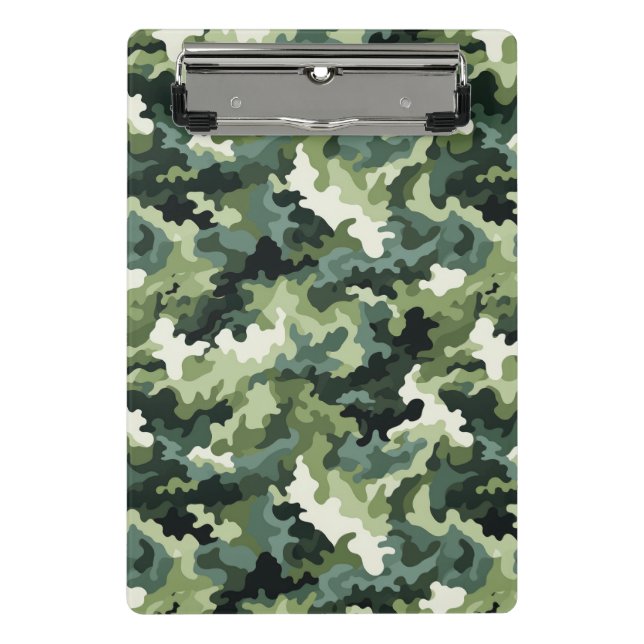 Mini Clipboard-Military Camo Clipboard (Front)