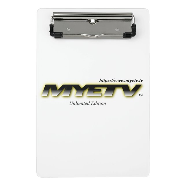 Mini Clipboard of MYETV (Front)