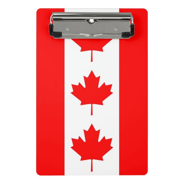 Mini clipboard with flag of Canada (Front)