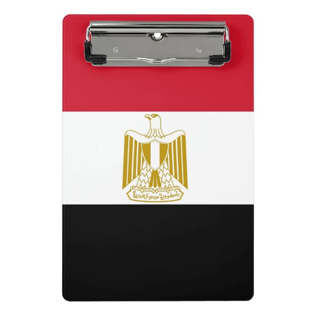 Mini clipboard with flag of Egypt (Front)