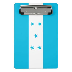 Mini clipboard with flag of Honduras