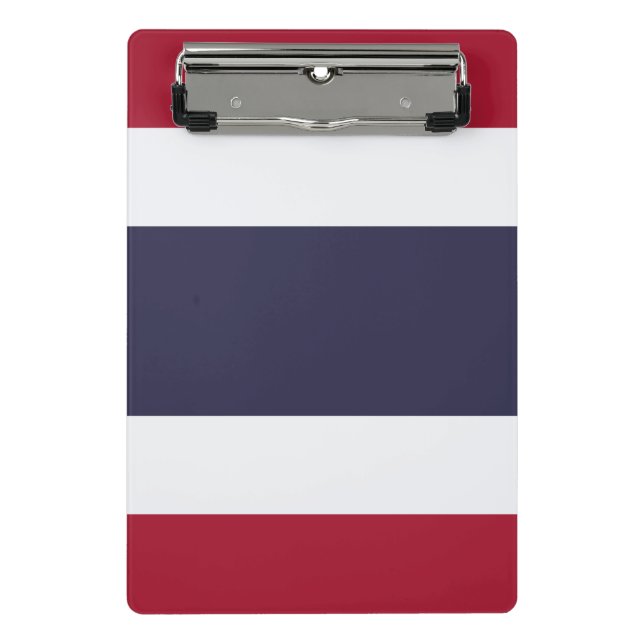 Mini clipboard with flag of Thailand (Front)