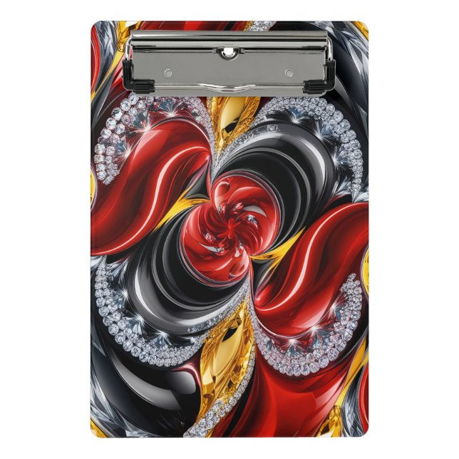 Mini clipboard with German Colours (Front)