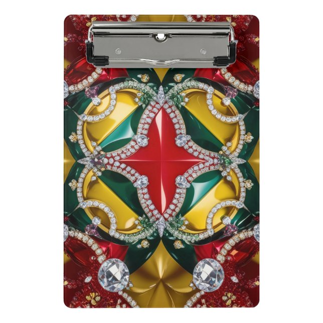 Mini clipboard with Los Angeles Colours (Front)