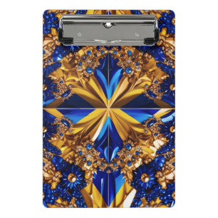 Mini clipboard with Sweden Colours