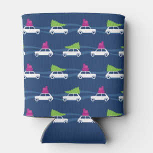 Mini Cooper Christmas Traffic Can Cooler