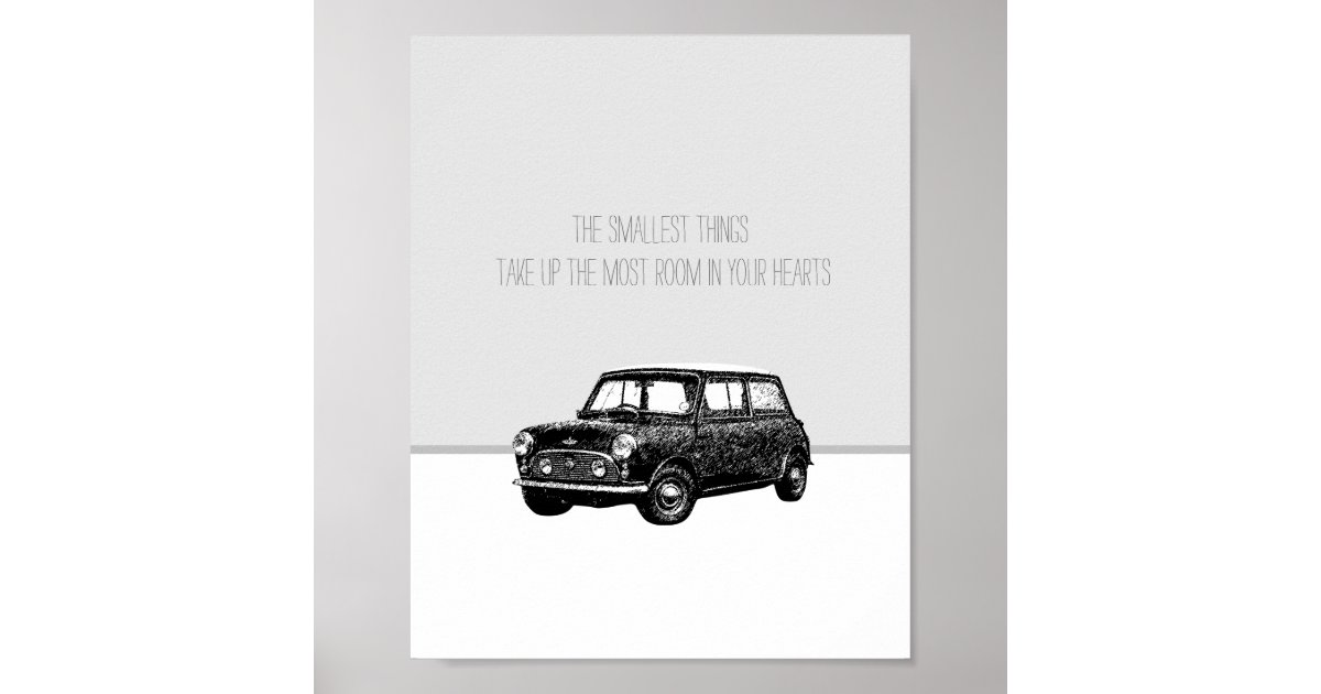 Mini Cooper Poster | Zazzle