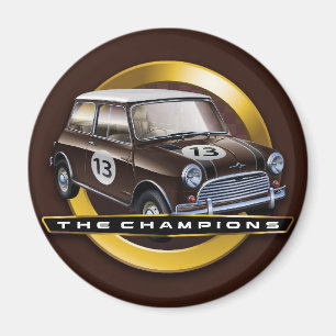 Mini Cooper S brown Magnet